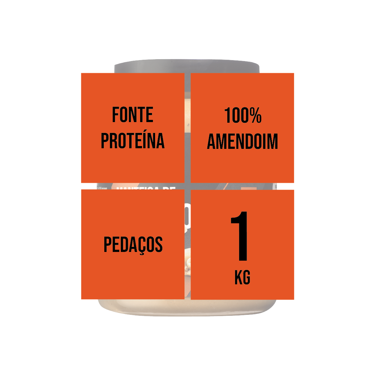 Manteiga de Amendoim Pedaços