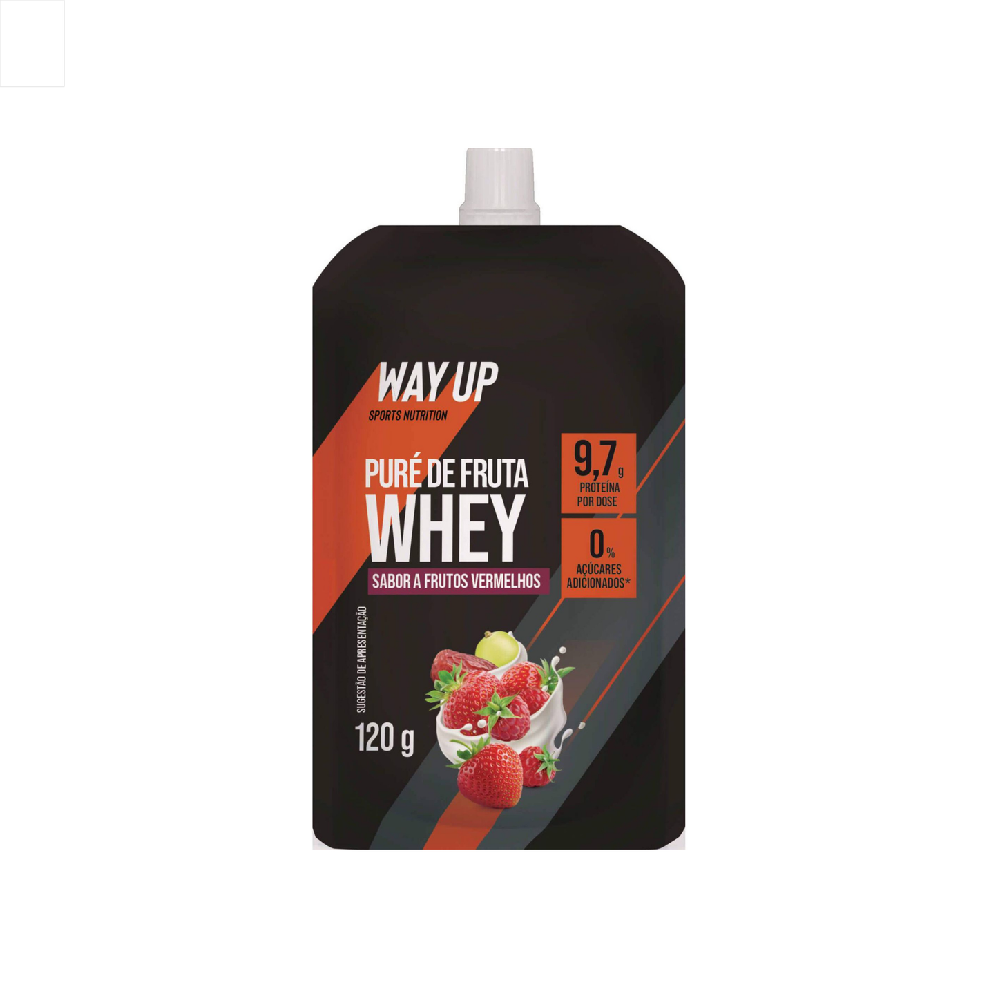 Saqueta Fruta Com Whey 120G