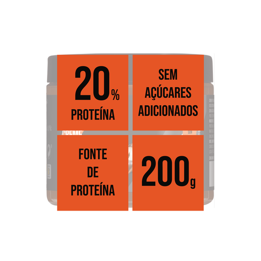 Creme Barrar Protéico Cacau e Avelãs