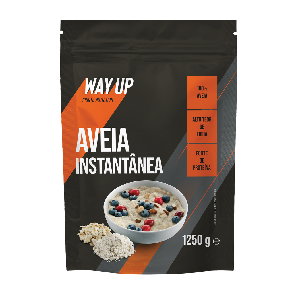 Imagem Ilustrativa da Embalagem de Aveia Instantânea de 1250g.