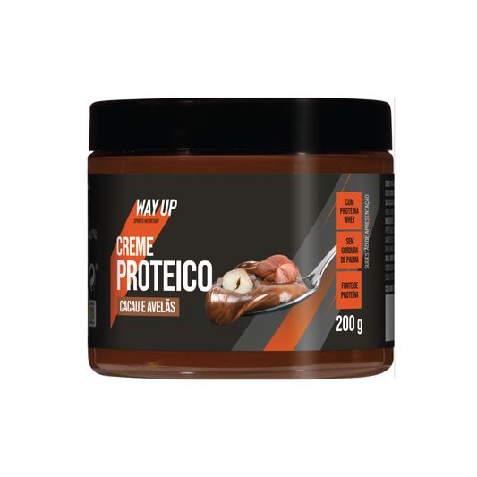 Creme Barrar Protéico Cacau e Avelãs